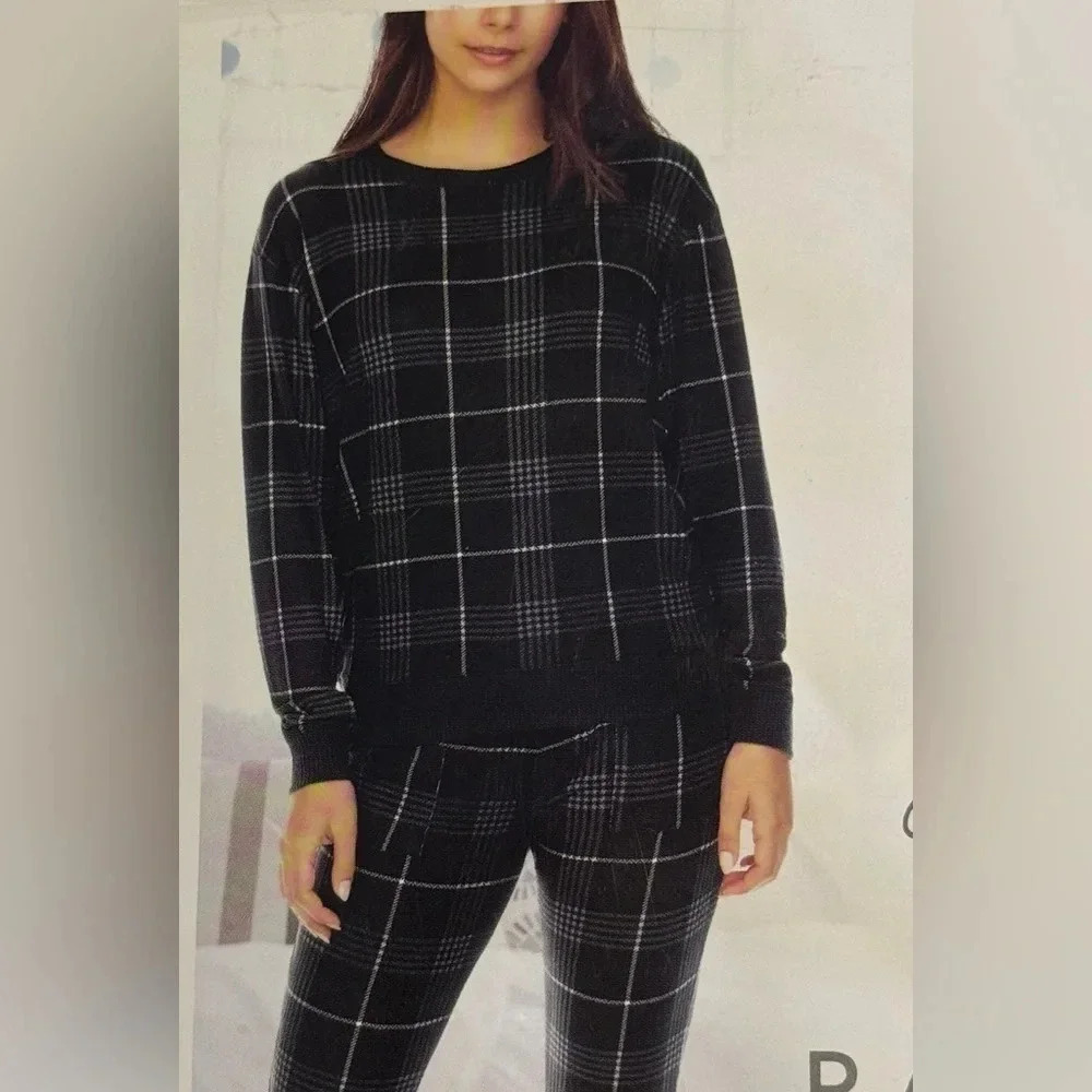 Honeydew Super Soft 2 Piece Pajama Set plaid